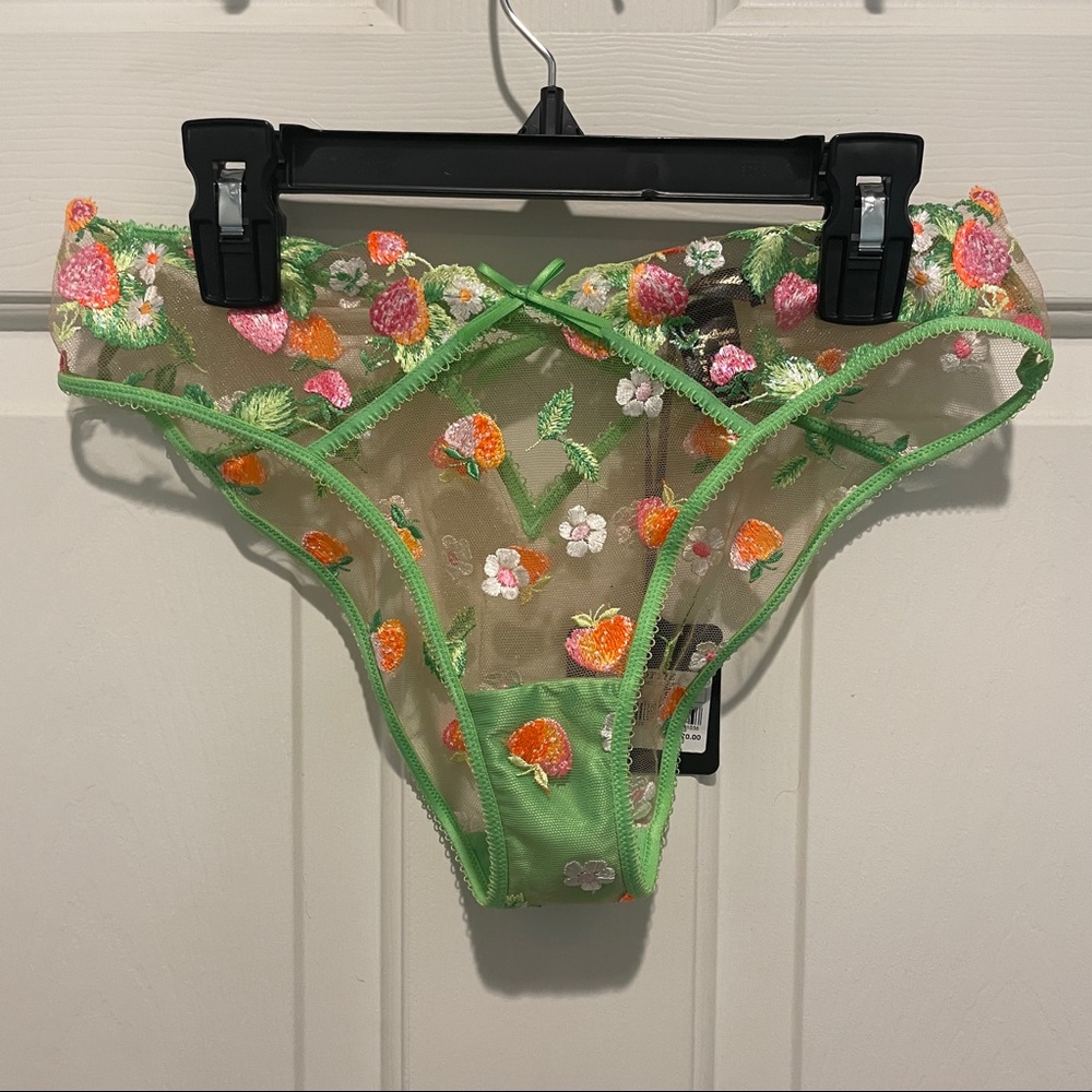 Honey Birdette Lottie sheer full coverage Panties